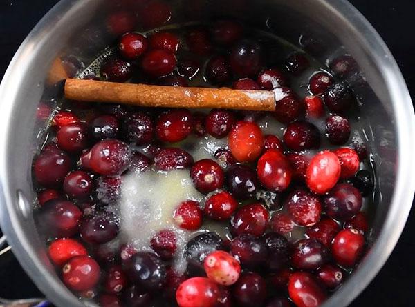 Spiced Cranberry Mascarpone Cake - Step 2